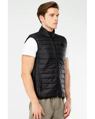 Gilet Sans Manche Doudoune Noir